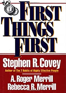 Cover of First Things First
